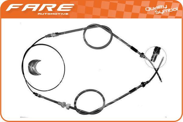 FARE SA 18169 - Cable, parking brake car-mod.net
