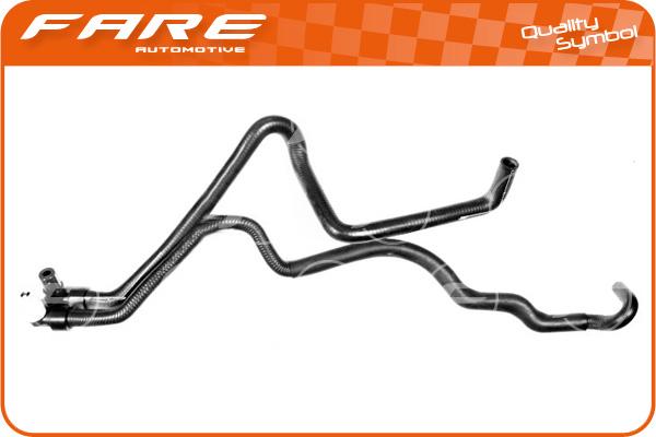 FARE SA 8300 - Radiator Hose car-mod.net