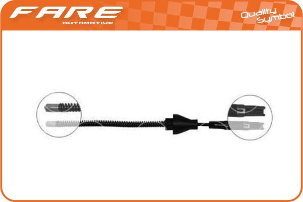 FARE SA 31012 - Accelerator Cable car-mod.net