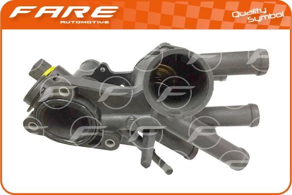 FARE SA 3863 - Coolant thermostat / housing car-mod.net