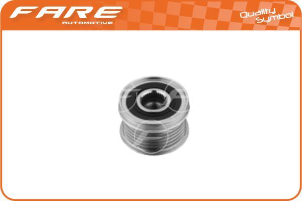 FARE SA 32571 - Pulley, alternator, freewheel clutch car-mod.net