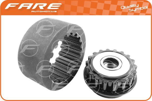 FARE SA 29028 - Pulley, alternator, freewheel clutch car-mod.net