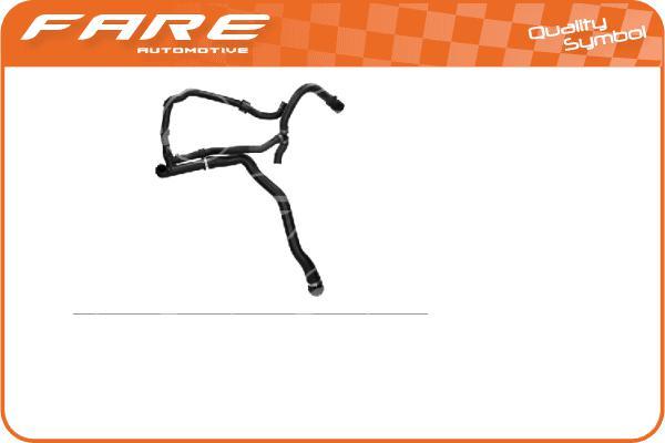 FARE SA 24161 - Radiator Hose car-mod.net