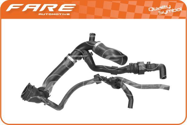 FARE SA 24162 - Radiator Hose car-mod.net