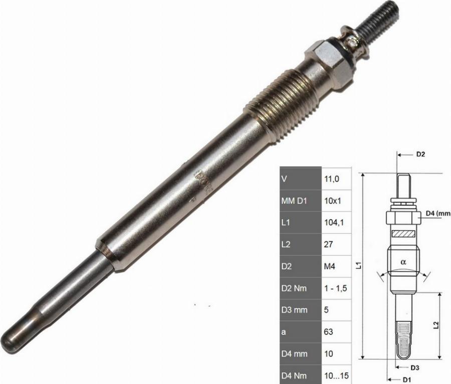 Fast FT82732 - Glow Plug car-mod.net