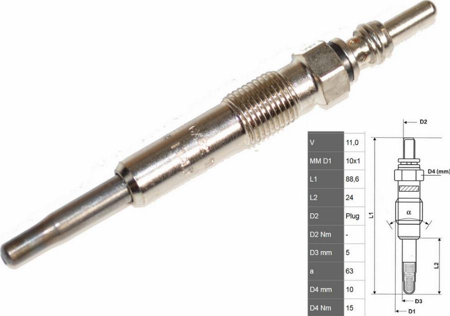 Fast FT82726 - Glow Plug car-mod.net