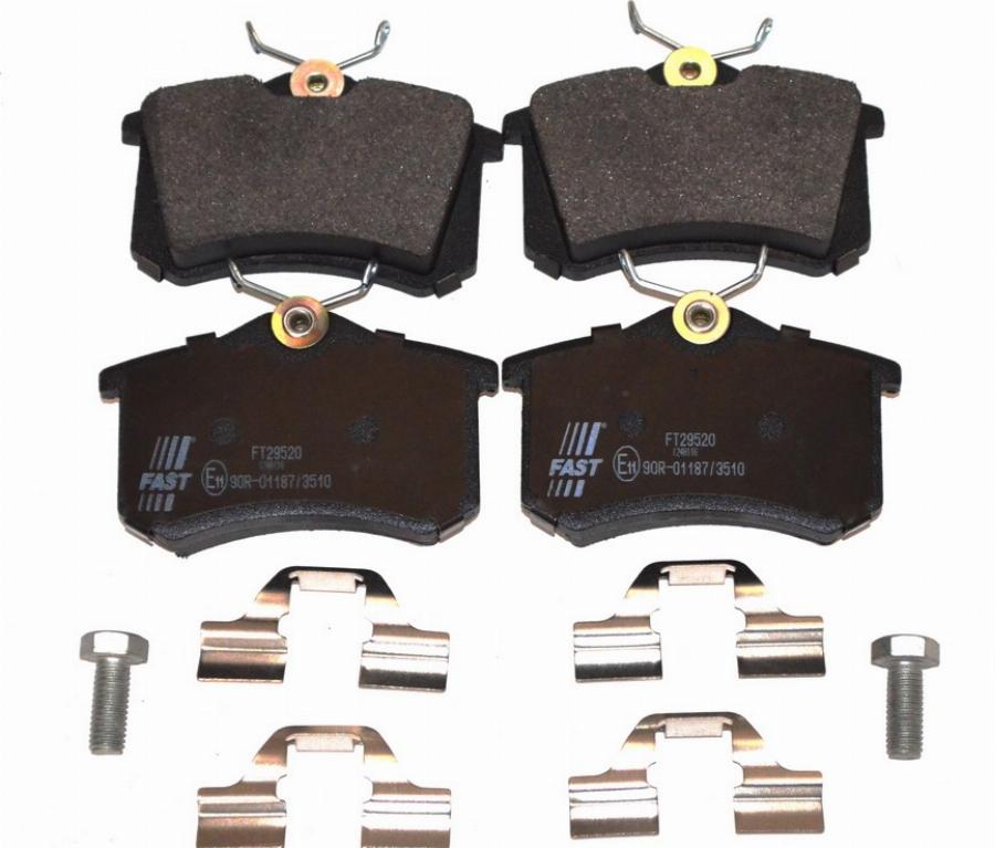 Fast FT29520 - Brake Pad Set, disc brake car-mod.net