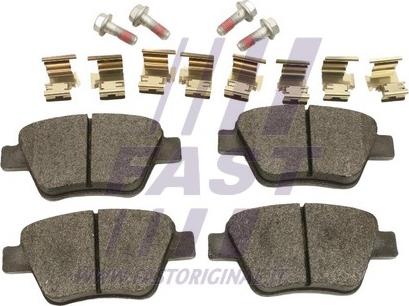 Fast FT29172 - Brake Pad Set, disc brake car-mod.net