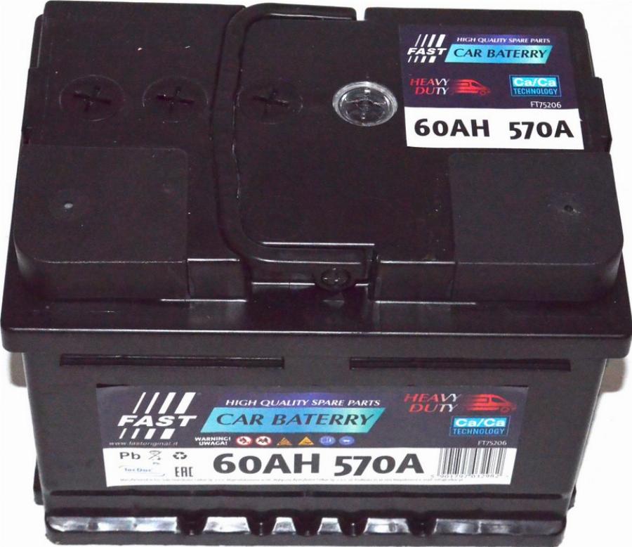 Fast FT75206 - Starter Battery car-mod.net