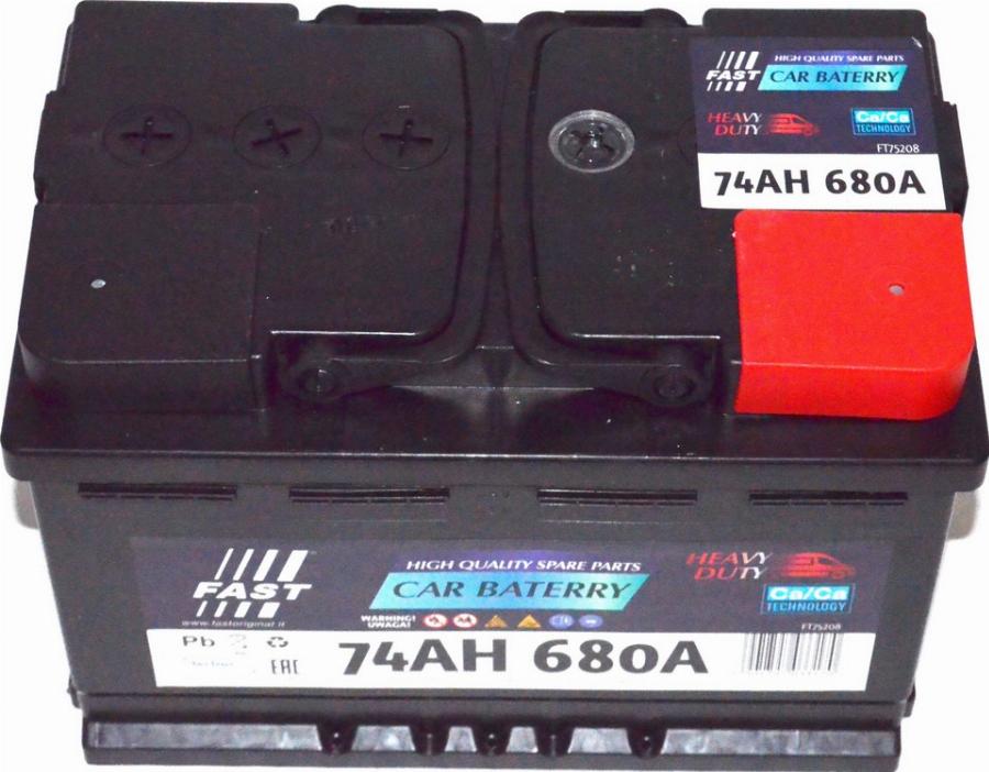 Fast FT75208 - Starter Battery car-mod.net
