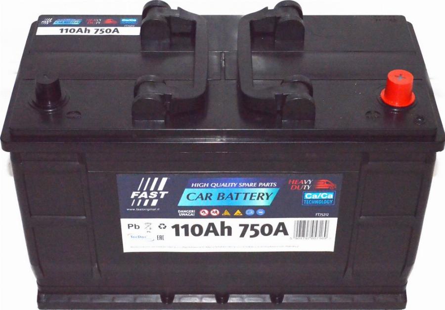 Fast FT75212 - Starter Battery car-mod.net