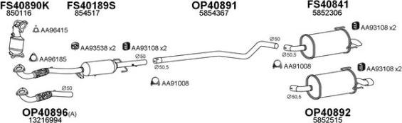 Faurecia FS400580 - Exhaust System car-mod.net