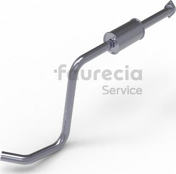 Faurecia FS40391 - Front Silencer car-mod.net