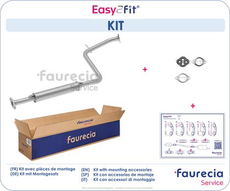 Faurecia FS47093 - Front Silencer car-mod.net