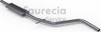 Faurecia FS16102 - Front Silencer car-mod.net