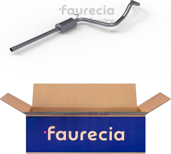 Faurecia FS80821 - Front Silencer car-mod.net