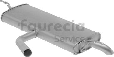 Faurecia FS80822 - End Silencer car-mod.net