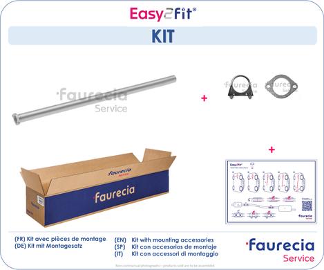 Faurecia FS80713 - Exhaust Pipe car-mod.net