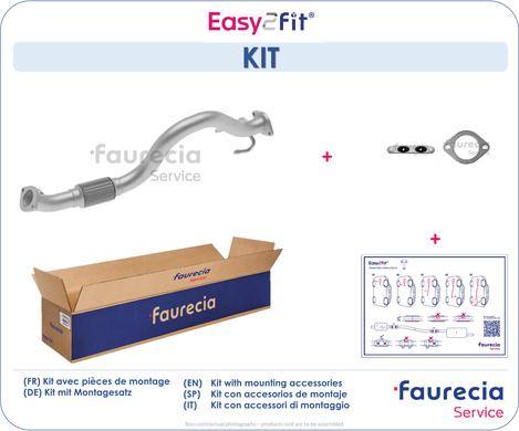 Faurecia FS80712 - Exhaust Pipe car-mod.net
