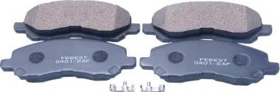 Febest 0401-EAF - Brake Pad Set, disc brake car-mod.net