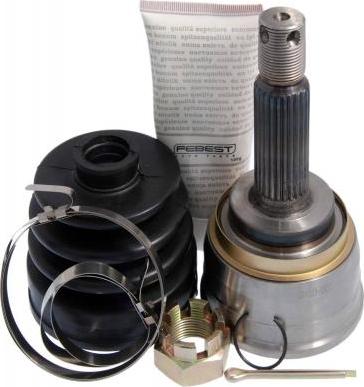Febest 0410-001 - CV Joint Kit, drive shaft car-mod.net