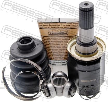 Febest 0411-CWR - CV Joint Kit, drive shaft car-mod.net