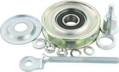 Febest 0487-P15W - Pulley, v-ribbed belt car-mod.net