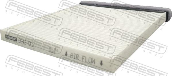 Febest 0543-002 - Filter, interior air car-mod.net