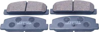 Febest 0501-GGR - Brake Pad Set, disc brake car-mod.net
