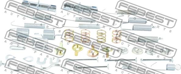 Febest 0104-GRJ150R-KIT - Accessory Kit, parking brake shoes car-mod.net