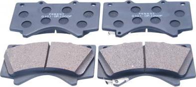 Febest 0101-GRJ200F - Brake Pad Set, disc brake car-mod.net