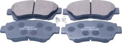 Febest 0101-MCV20F - Brake Pad Set, disc brake car-mod.net