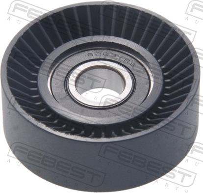 Febest 0187-URS206 - Pulley, v-ribbed belt car-mod.net