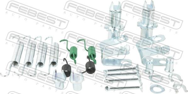 Febest 0304-CRVR-KIT - Accessory Kit, parking brake shoes car-mod.net