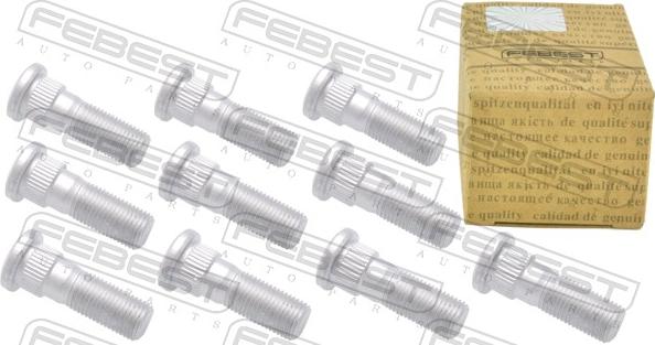 Febest 0284-002-PCS10 - Stud, wheel hub car-mod.net