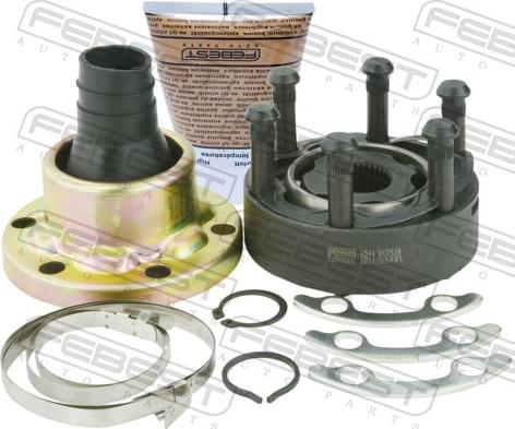 Febest 1911X5SHA - Flexible disc, propshaft joint car-mod.net