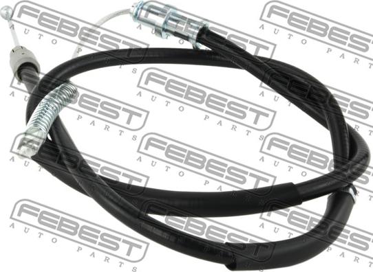 Febest 16100-906R - Cable, parking brake car-mod.net