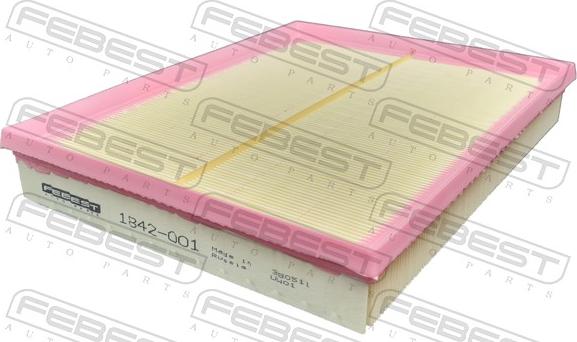 Febest 1842-001 - Engine Air Filter car-mod.net