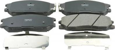 Febest 1201-H1F - Brake Pad Set, disc brake car-mod.net