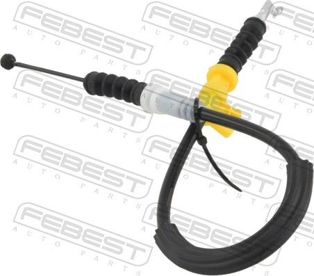Febest 17104-B8 - Cable, door release car-mod.net