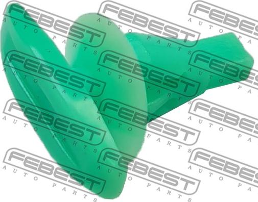 Febest 88570-052 - Clip, trim / protective strip car-mod.net