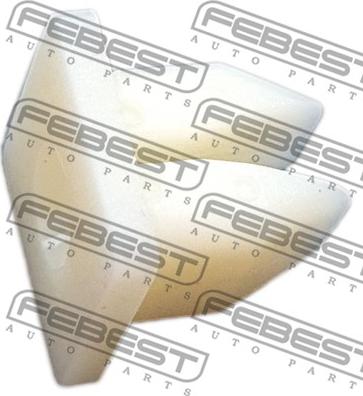 Febest 88570-002 - Clip, trim / protective strip car-mod.net