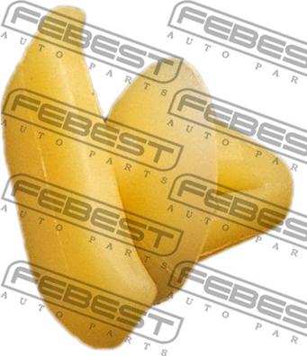 Febest 88570-035 - Clip, trim / protective strip car-mod.net
