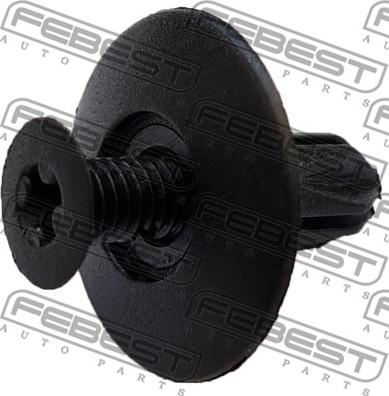 Febest 88570-024 - Clip, bumper car-mod.net