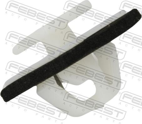 Febest 88570-187 - Clip, trim / protective strip car-mod.net