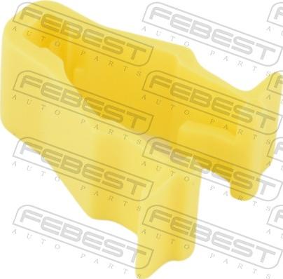 Febest 88570-124 - Clip, trim / protective strip car-mod.net