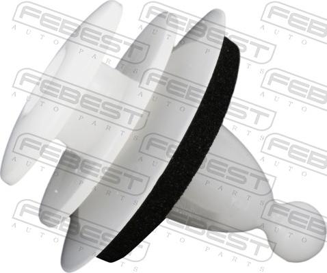 Febest 88570-206 - Clip, trim / protective strip car-mod.net