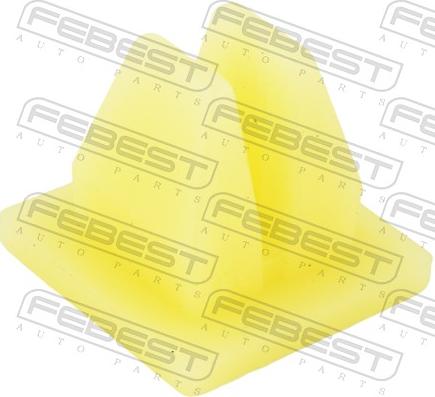 Febest 88570-202 - Clip, trim / protective strip car-mod.net