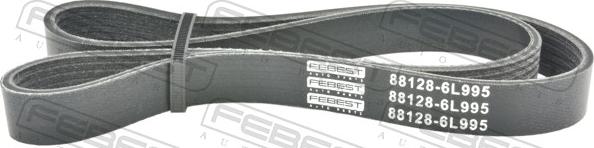 Febest 88128-6L995 - V-Ribbed Belt car-mod.net