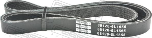 Febest 88128-6L1555 - V-Ribbed Belt car-mod.net